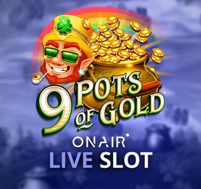 9 Pots of Gold™ Live Slot logo
