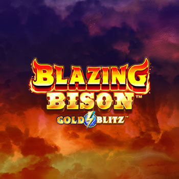 Blazing Bison™ Gold Blitz™ slot game logo