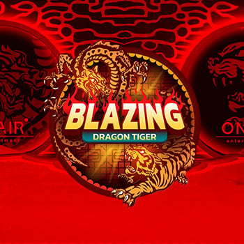 Blazing Dragon Tiger game logo