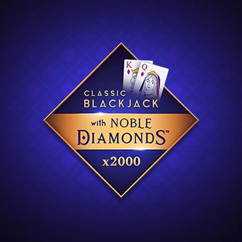 Classic Blackjack with Noble Diamonds game logo