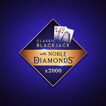 Classic Blackjack with Noble Diamonds™ game logo