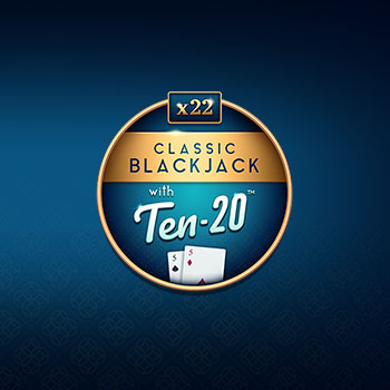 Classic Blackjack with Ten-20™ Game Logo