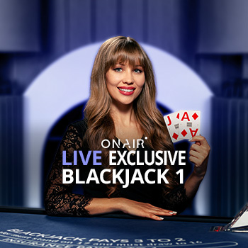 On Air Live Exclusive Blackjack