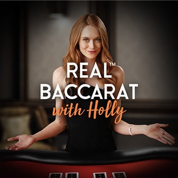 Real Baccarat with Holly Logo