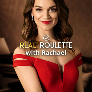 Real™ Roulette with Rachael game logo