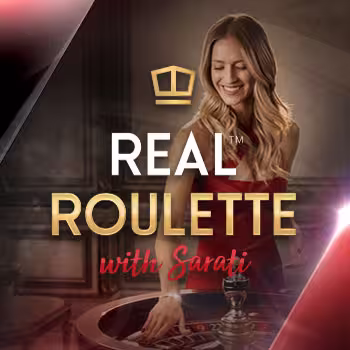 Real Roulette with Sarati Game Logo