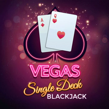 Vegas Single Deck Blackjack Logo