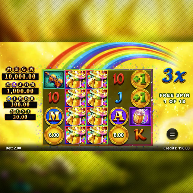 3 Lucky Rainbows free spins
