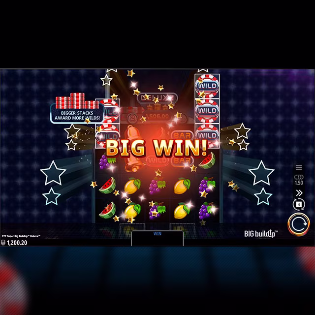 777 Super BIG BuildUp™ Deluxe™ Big Win