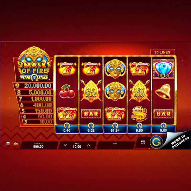 9 Masks Of Fire™ HyperSpins™
