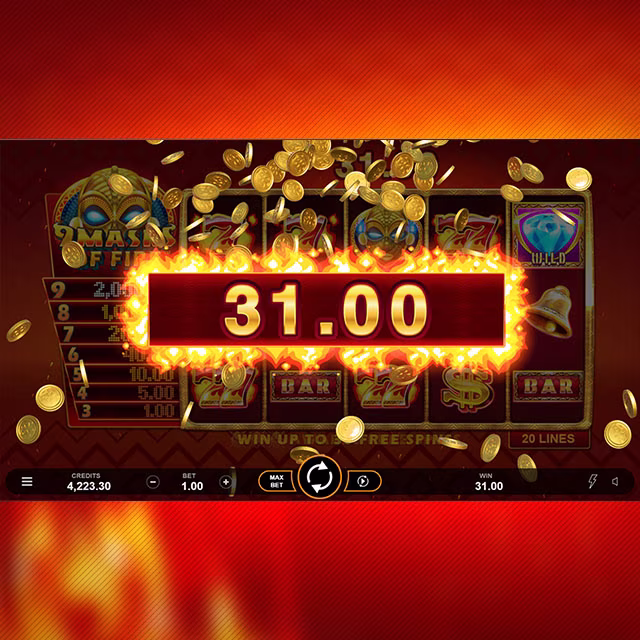 9 Masks of Fire Logo