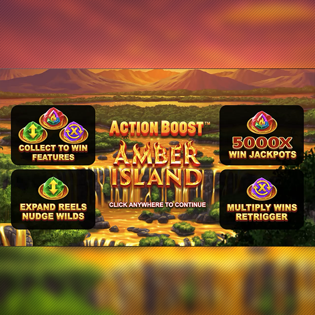 Action Boost™ Amber Island Bonus feature 1
