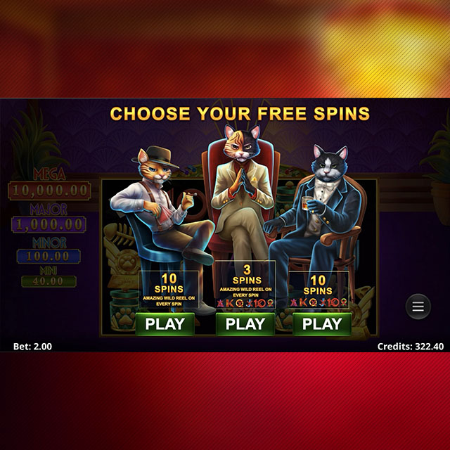 Amazing Link™ Catalleros Choose Your Free Spins 