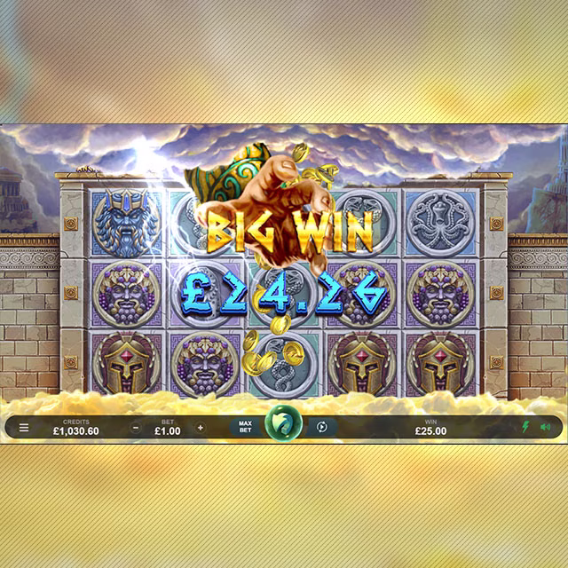 Ancient Fortunes: Zeus Logo