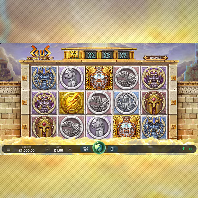 Ancient Fortunes: Zeus Logo