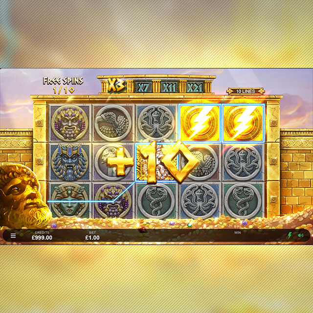 Ancient Fortunes: Zeus game feature 5