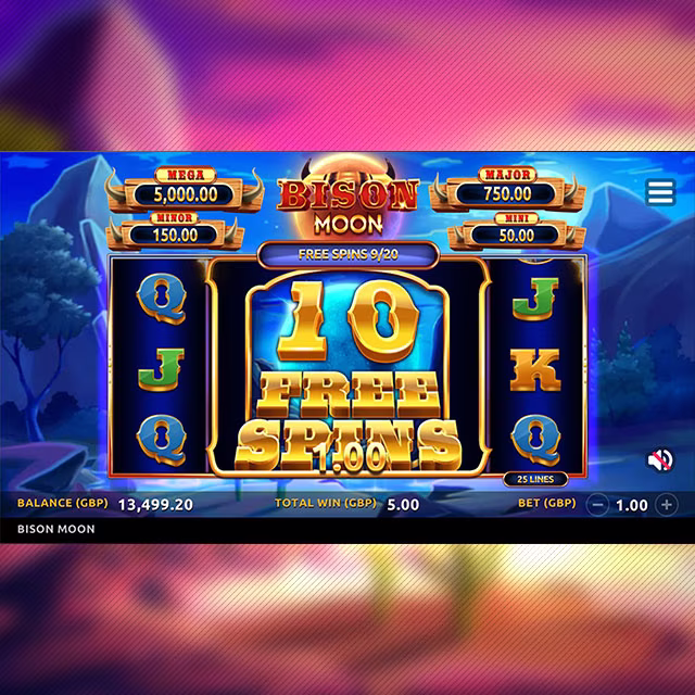 Bison Moon Free Spins