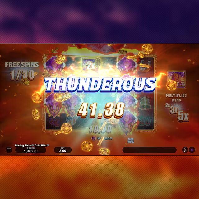 Blazing Bison™ Gold Blitz™ Free Spins
