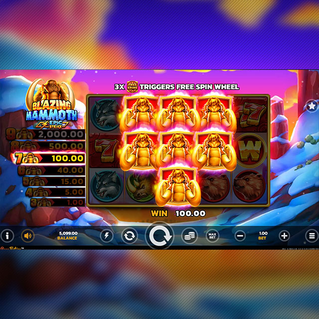 Blazing Mammoth Game Feature 4