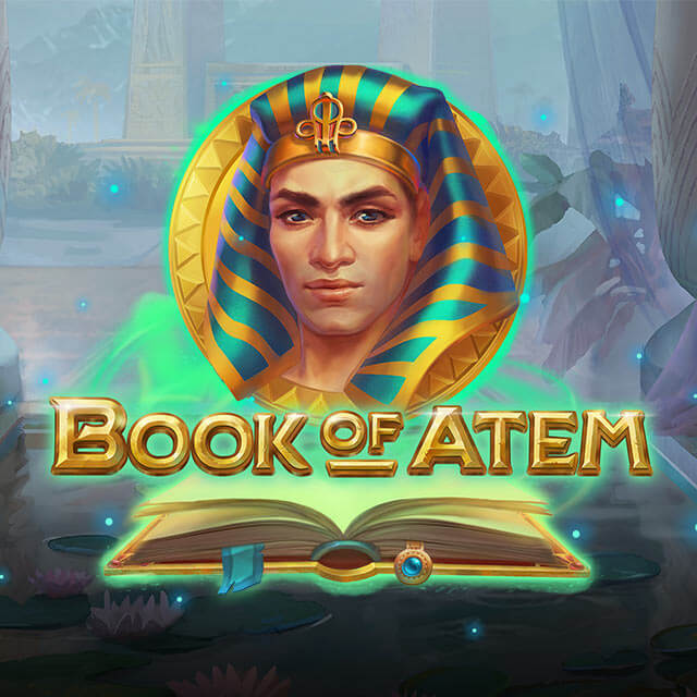 Book of Atem slot game logo