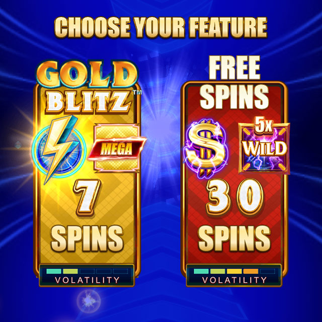 Gold Blitz™ Free Spins feature