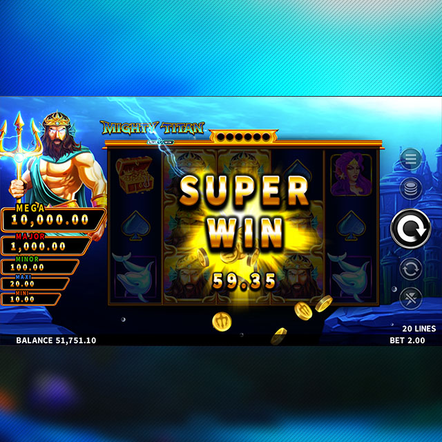 Mighty Titan™ Link&Win™ Super Free Spins