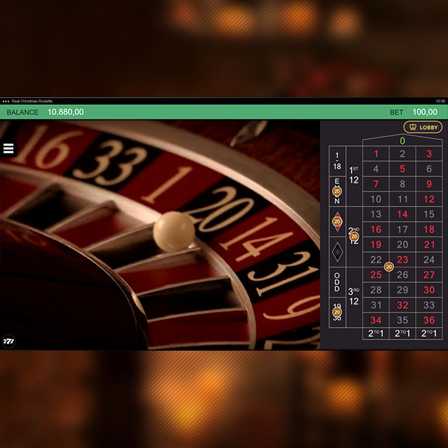 Real™ Christmas Roulette Outside Bets