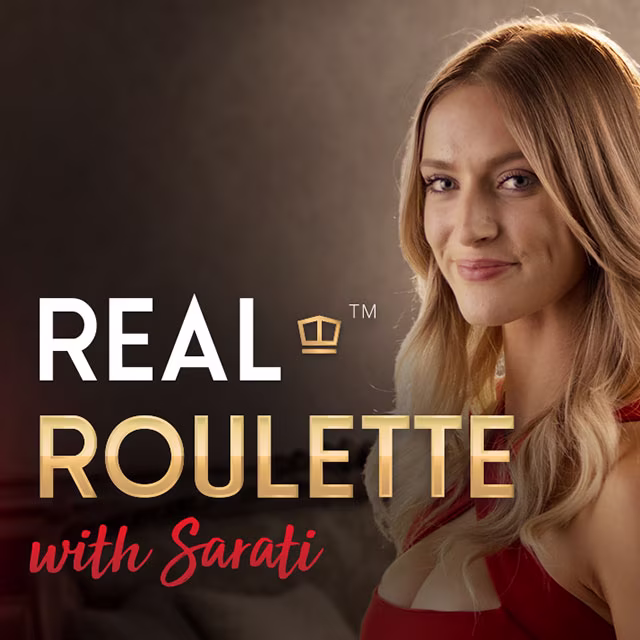 Real™ Roulette with Sarati game logo