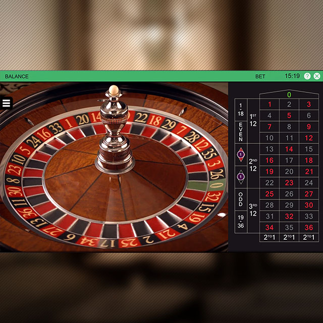 Real™ Roulette with Bailey Favourite Bets