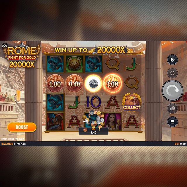 Rome: Fight For Gold Super Free Spins