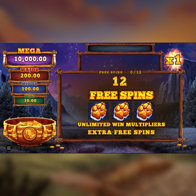 Wolf Blaze™ Megaways™ Free Spins