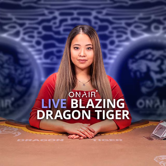 OnAir™ Live Blazing Dragon Tiger Game Logo