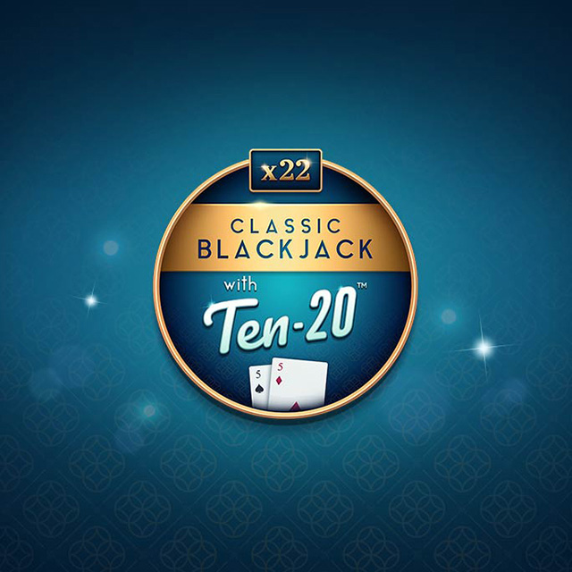 Classic Blackjack with Ten-20™ Logo