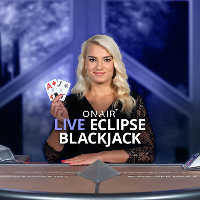 OnAir Eclipse Blackjack™ game logo