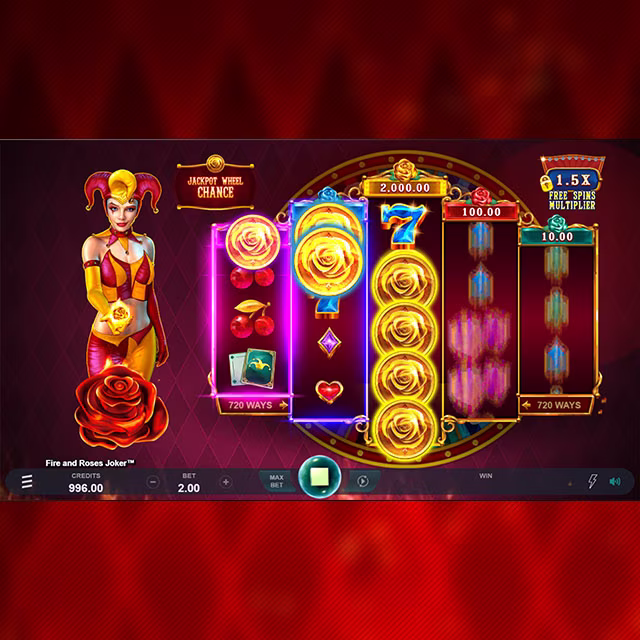 Fire and Roses Joker™ Collection Pot