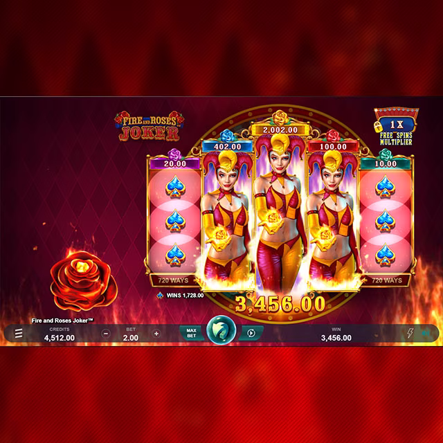 Fire and Roses Joker™ Wild Stacks