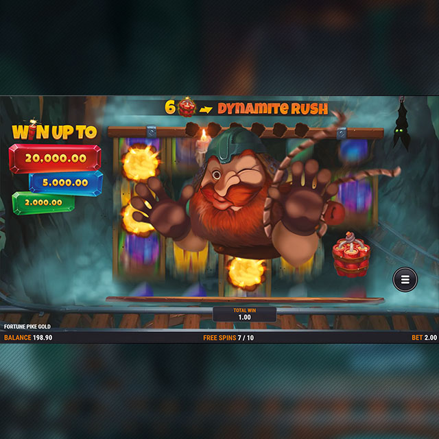 Fortune Pike Gold Dynamite Rush Game