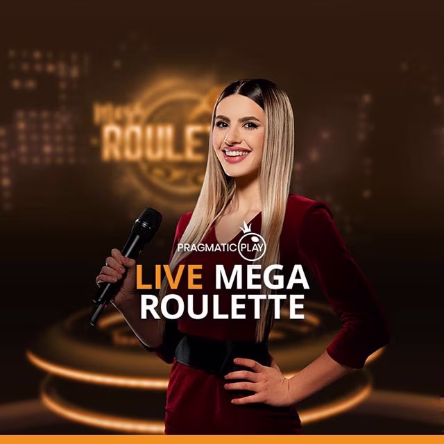 Pragmatic Play Live Mega Roulette game logo