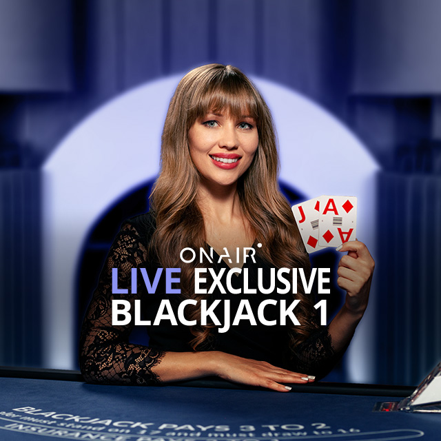 OnAir Exclusive Blackjack game logo