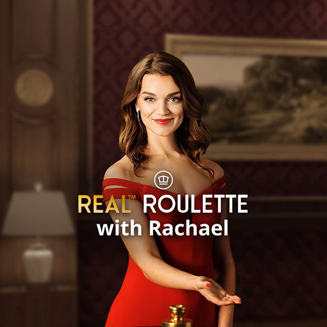 Real™ Roulette with Rachael game logo