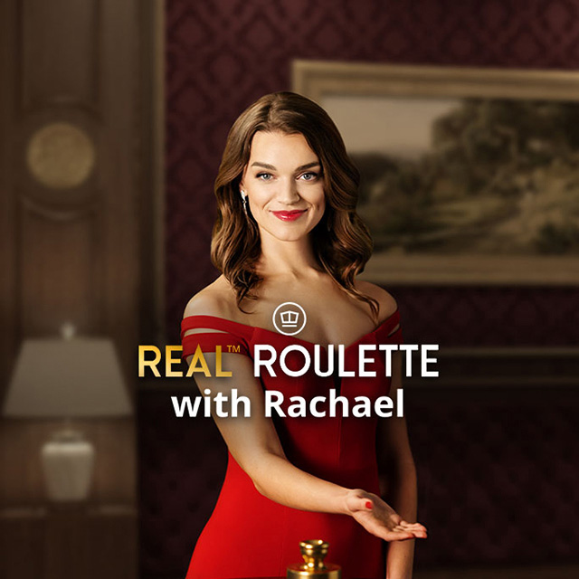 Real™ Roulette with Rachael game logo