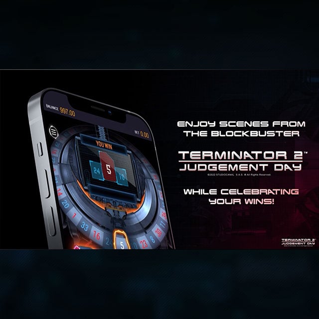Terminator 2™ Roulette game feature 3