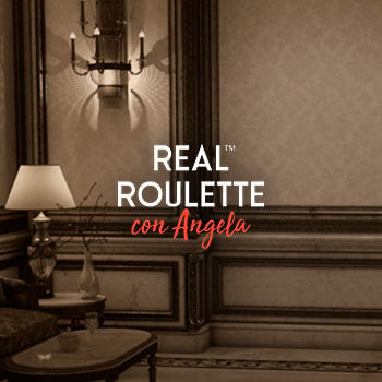 Real Roulette con Angela game logo