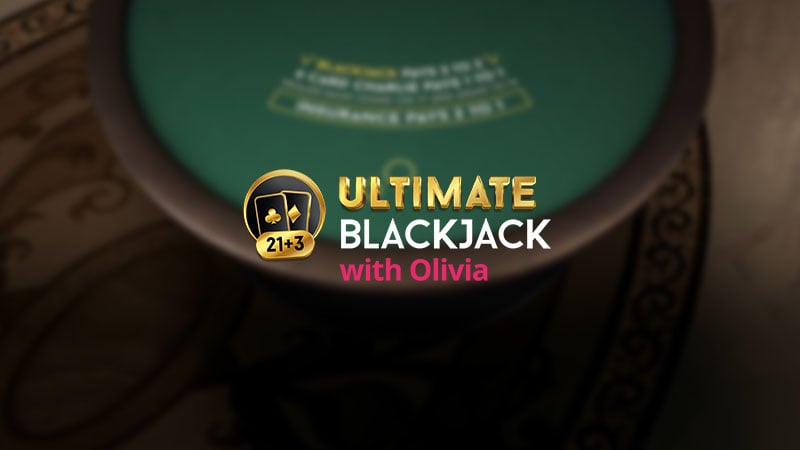 Ultimate Blackjack game interface at Jackpot City