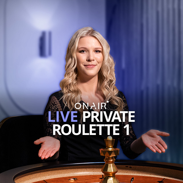 On Air Live Private Roulette 1 game logo