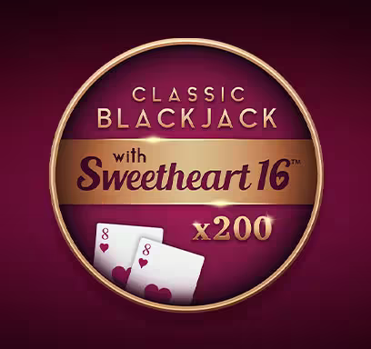 Classic Blackjack with Sweetheart 16™ 