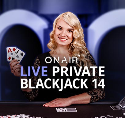 Live Private Blackjack 14