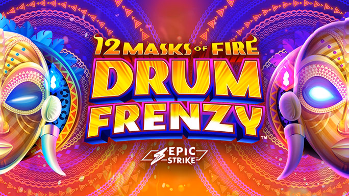 12 Masks of Fire™ Drums Frenzy