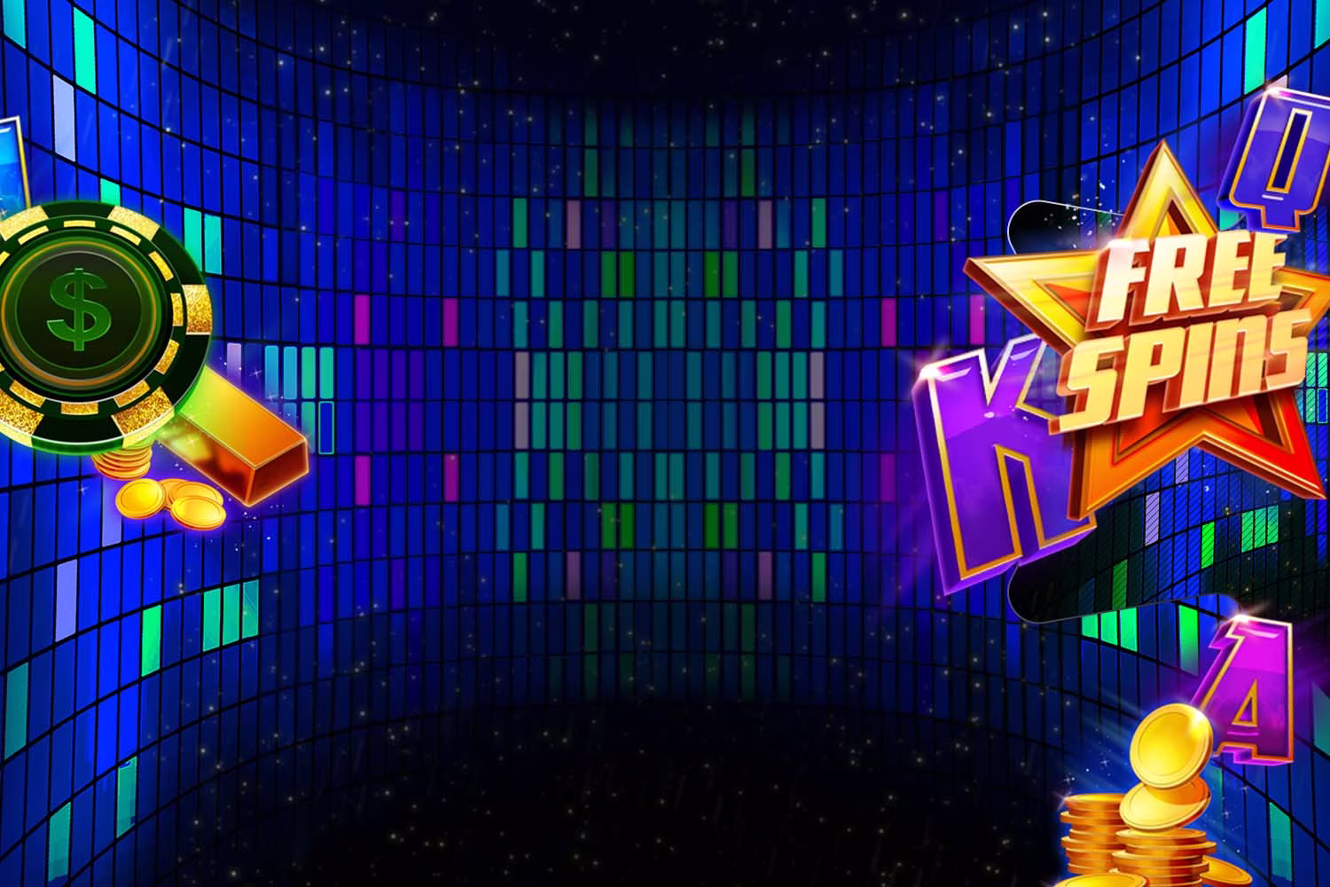 Spin Casino - Hyper Gold™ Background image