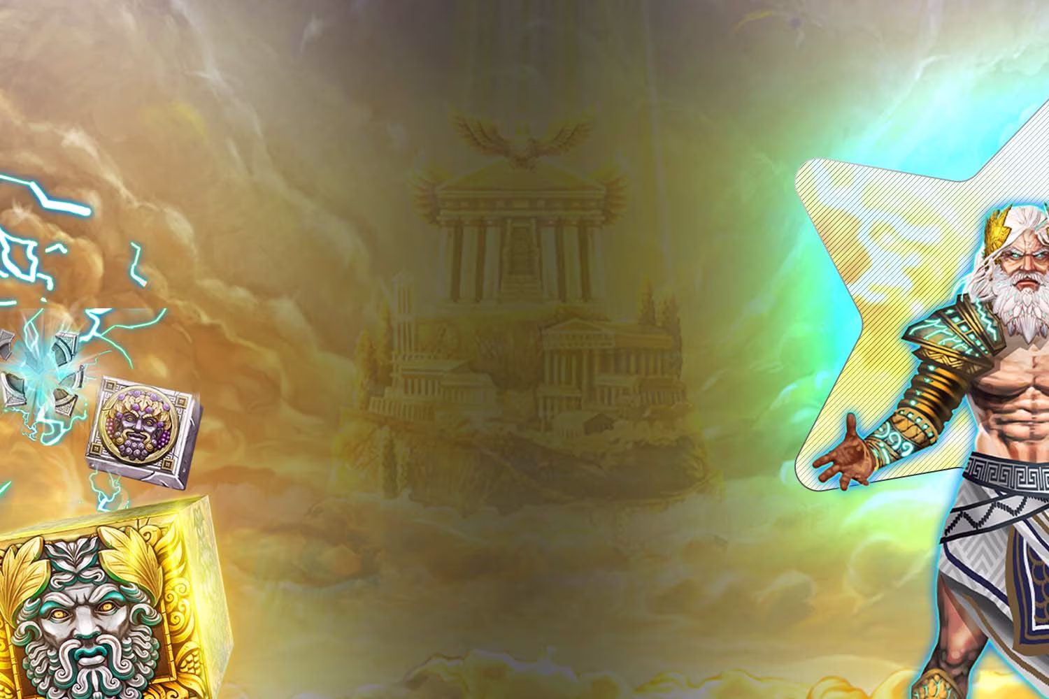 Spin Casino - Ancient Fortunes Zeus Background hero image